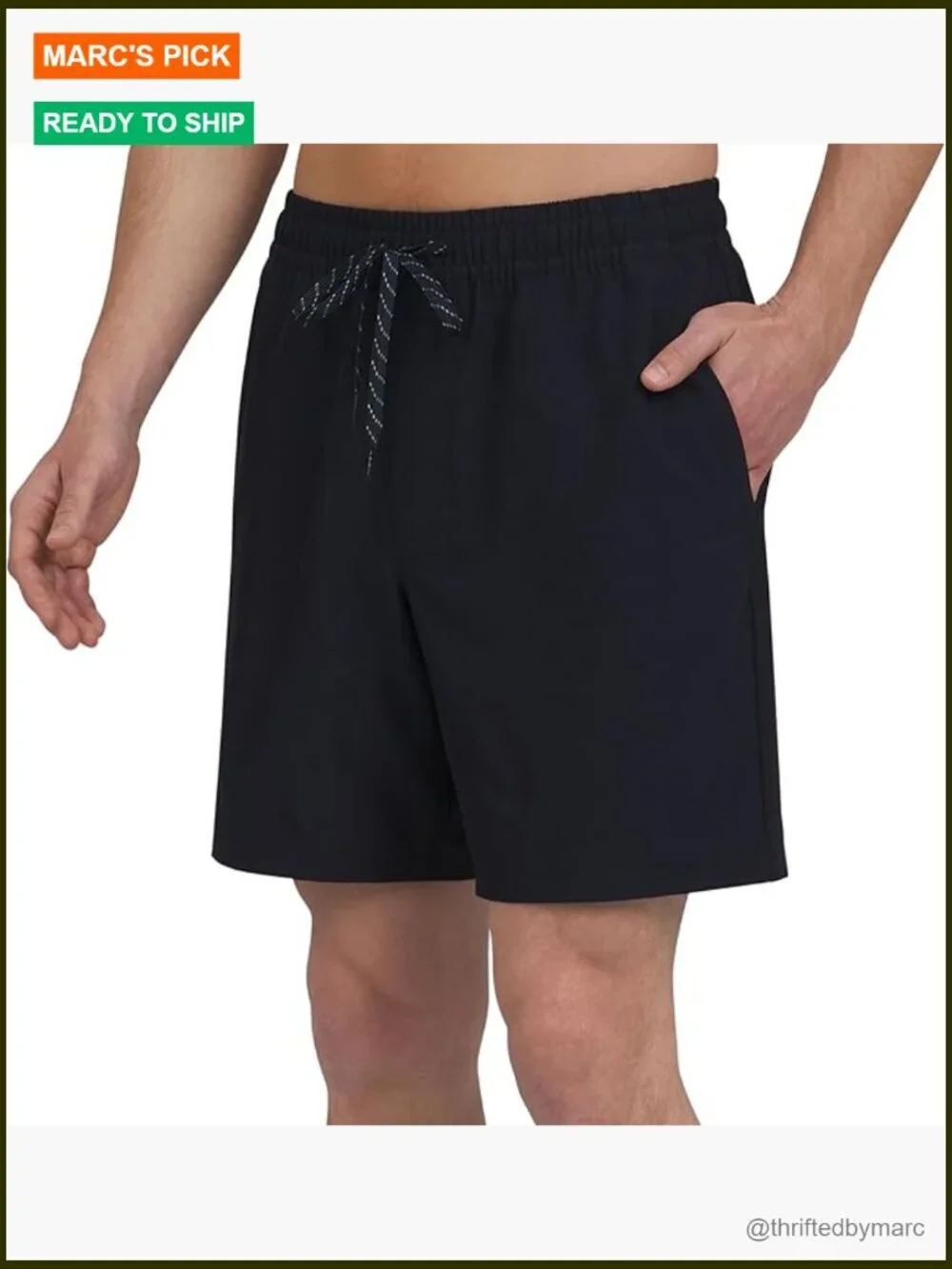 Regular Fit Stretch Waist Hybrid Shorts Water Friendly Active Wear